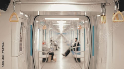 subway train car
