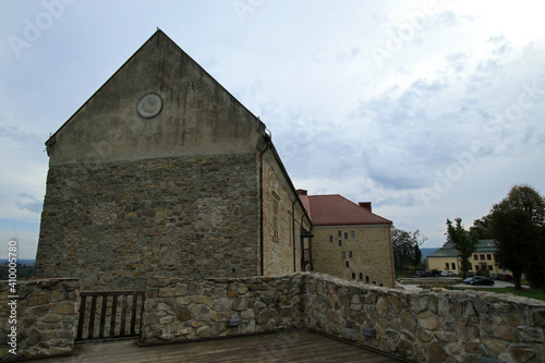 Sanok Castle - medieval castle in Sanok  Poland