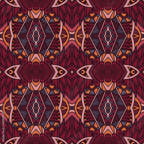 Texture seamless pattern arabesque ornaments doodle. vintage background