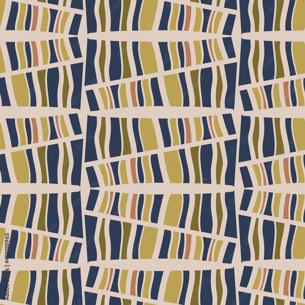 Abstract vector seamless pattern background of wavy short lines in pastel tones Abstract vector seamless pattern background of wavy short lines in pastel tones