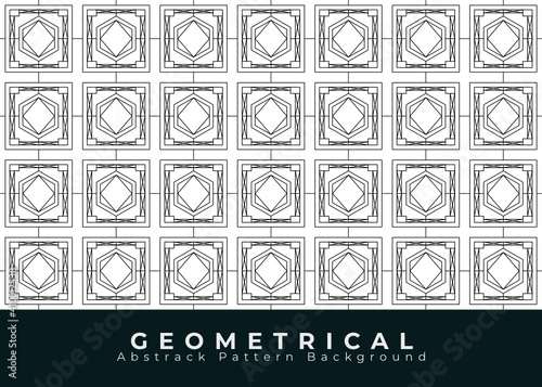 geometrical abstract pattern background