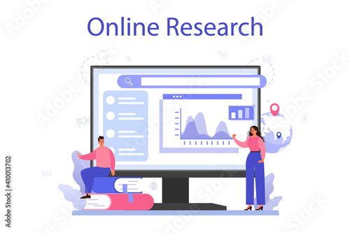 Trend watcher online service or platform. Specialist