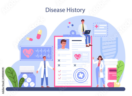 Cardiologist concept. Idea of heart care and medical diagnostic