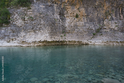 on the banks of the river Ara, located in Huesca, Spain.