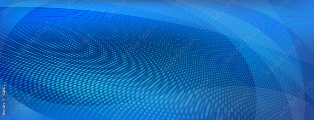 Abstract background made of curves and halftone dots in blue colors Abstract background made of curves and halftone dots in blue colors