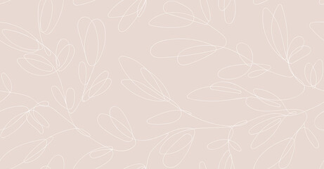 Wandcirkels Kantoor Delicaat bloemenpatroon in pastelkleuren  © kokoshka