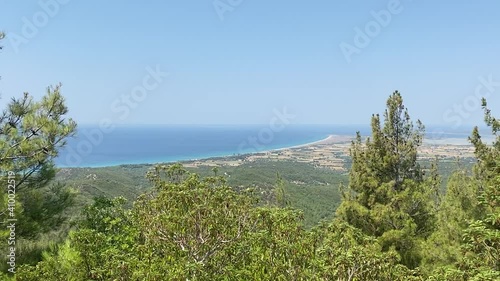 The places where the Çanakkale War took place, the trenches and monuments. Gallipoli, Çanakkale Cemetery photo