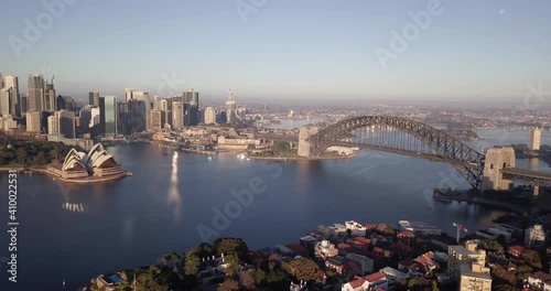 Sidney Australia Aerial Drone Footage 4K photo