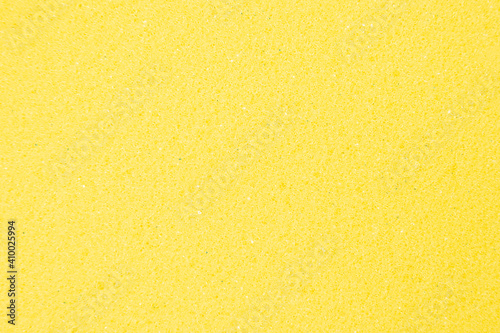 Kitchen sponge yellow surface - macro