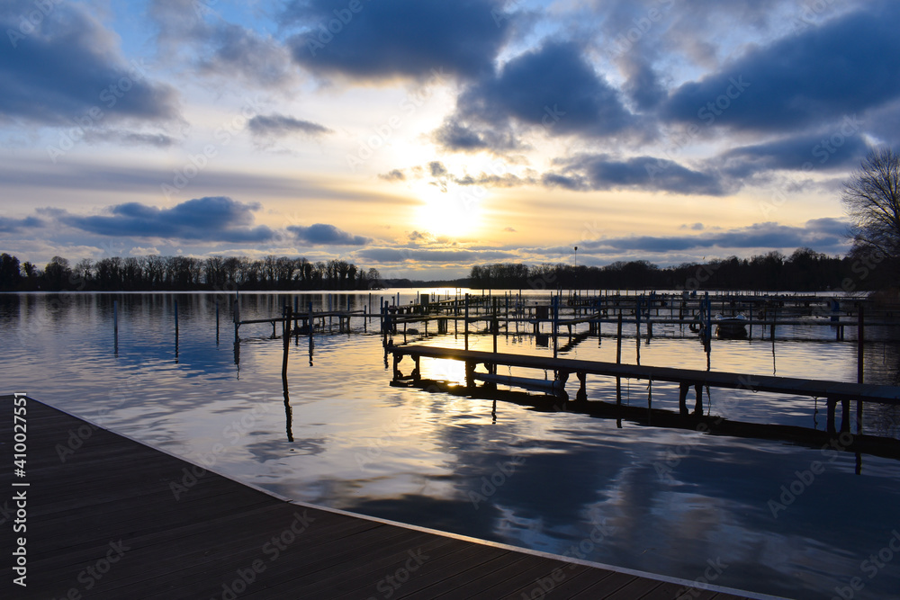 Obraz premium Abend See