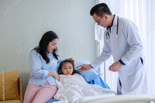 Doctor Doing Child Medical Check-Up.