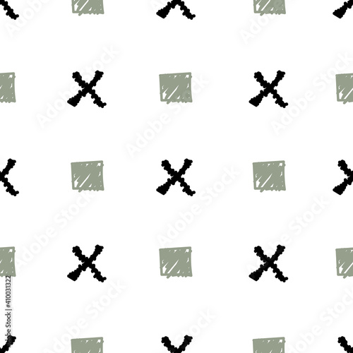 Seamless geometric rectangle shape pattern.  Vector design for paper, cover, wallpaper, 
fabric, textile, interior decor and other project.
