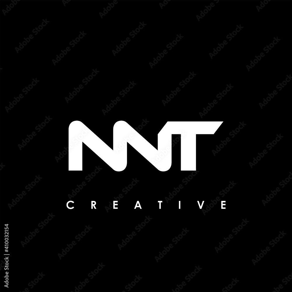 NNT Letter Initial Logo Design Template Vector Illustration