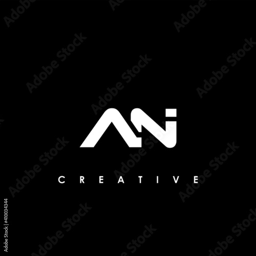 ANI Letter Initial Logo Design Template Vector Illustration