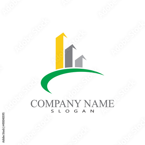 Free Download Set Real estate and home buildings logo icons template - GFXLoad