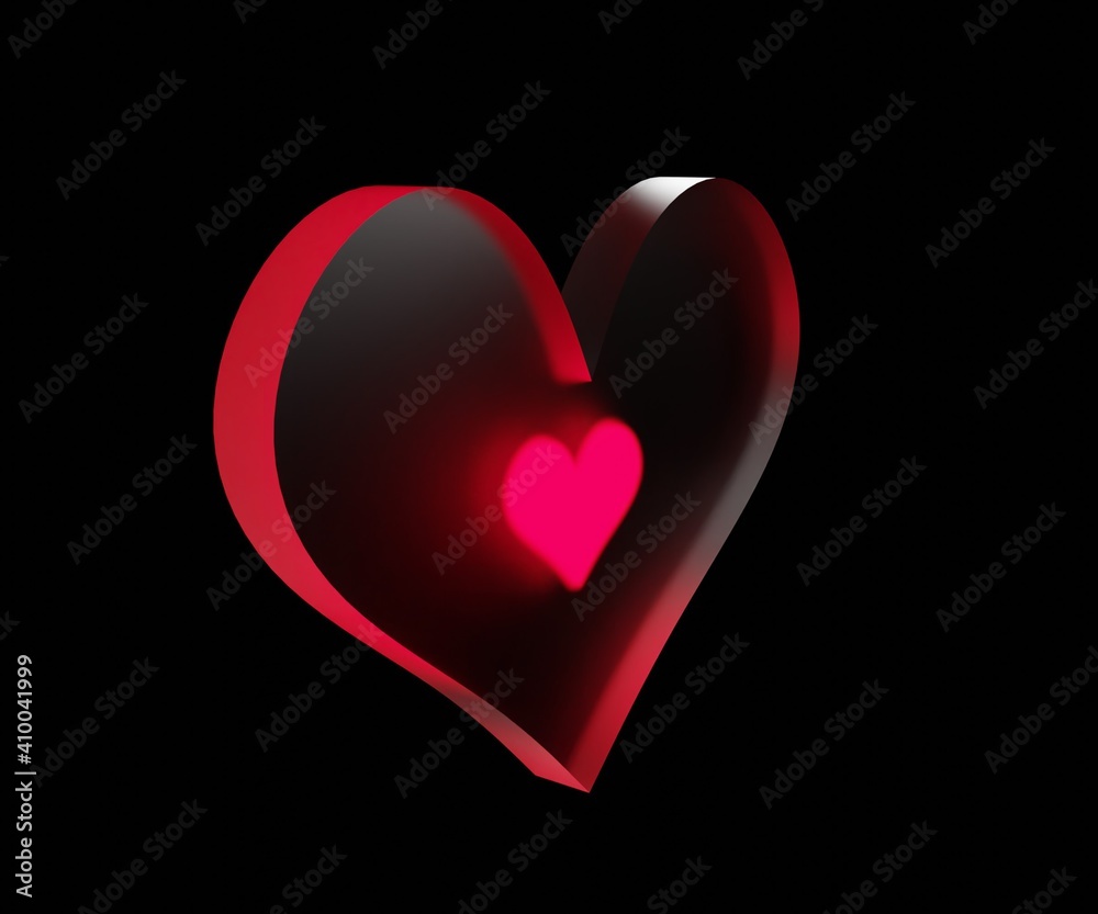 3d heart glass rendered background 3d heart glass rendered background