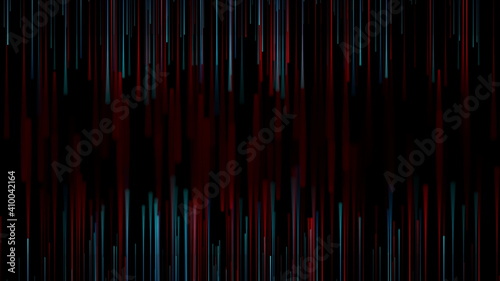 Blue red abstract lines technology futuristic background