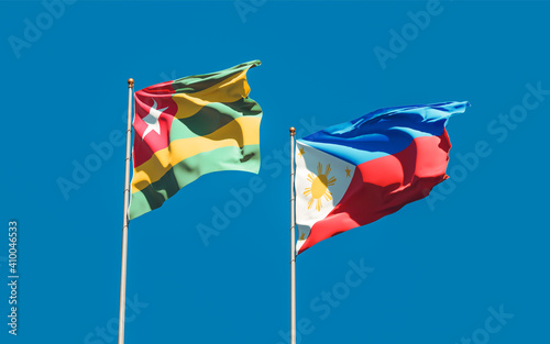 Flags of Togo and Philippines. © Leo Altman