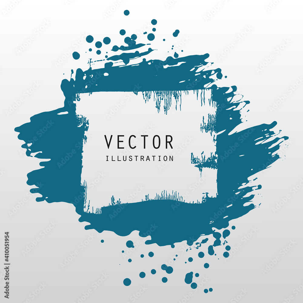 vector splats splashes and blobs of blue ink paint in different shapes drips vector splats splashes and blobs of blue ink paint in different shapes drips