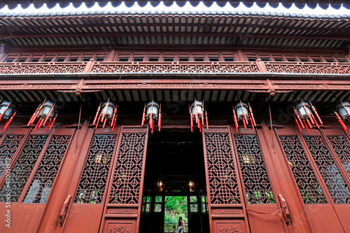 Photography China classical architecture in Yu Garden, Shanghai, China
