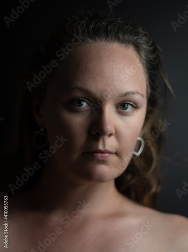 Head shot  of a woman
