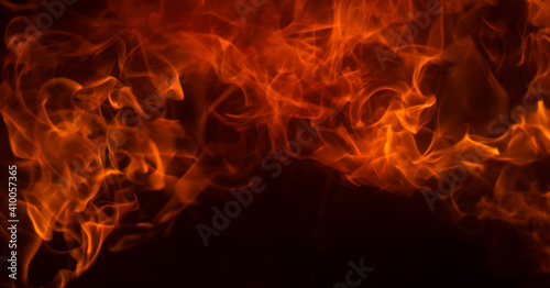 Fire flame. Blaze flames background. Burning concept.