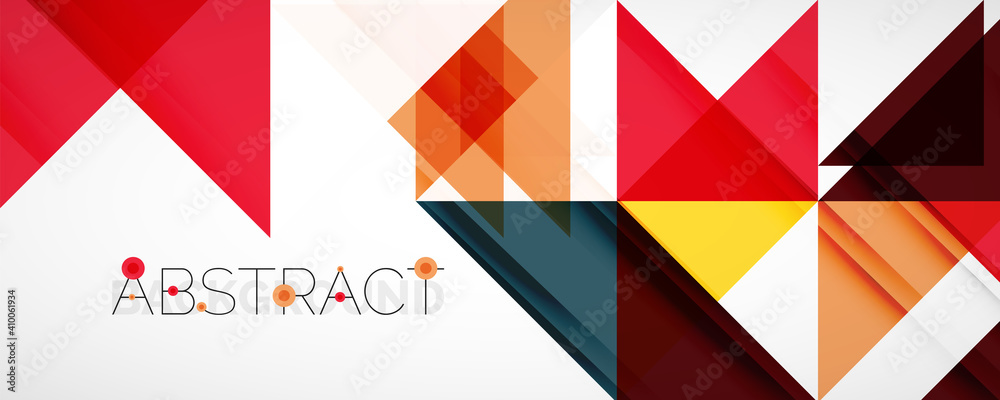 Set of vector triangle geometric backgrounds. Vector illustration for covers, banners, flyers and posters and other designs Set of vector triangle geometric backgrounds. Vector illustration for covers, banners, flyers and posters and other designs