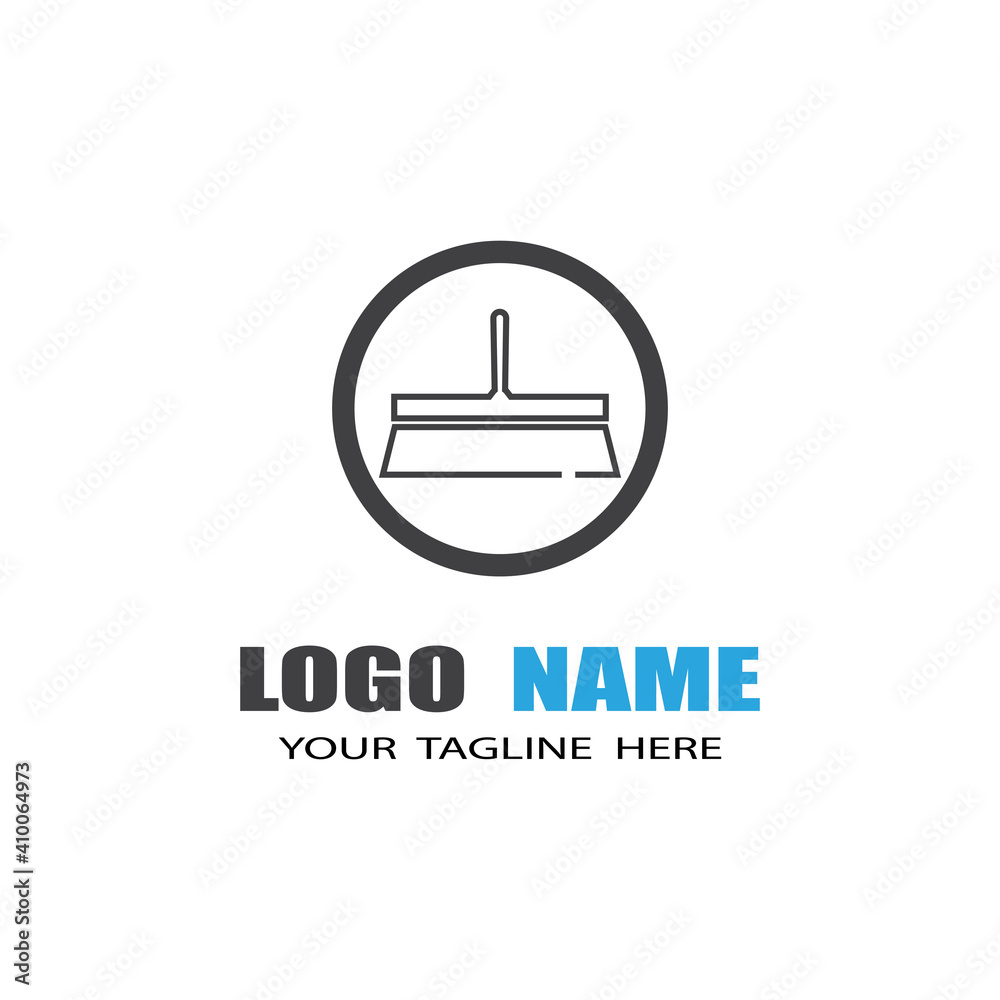 Cleaning Logo Template vector symbol nature