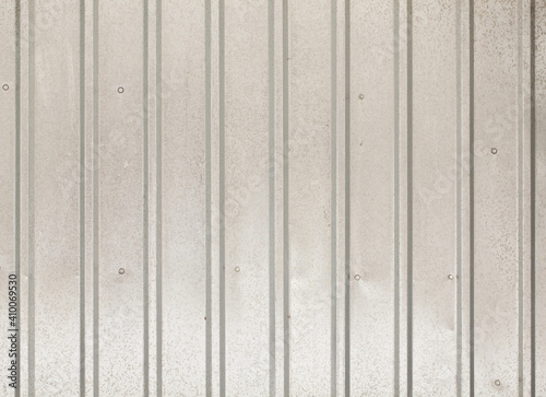 Metallic corrugated texture