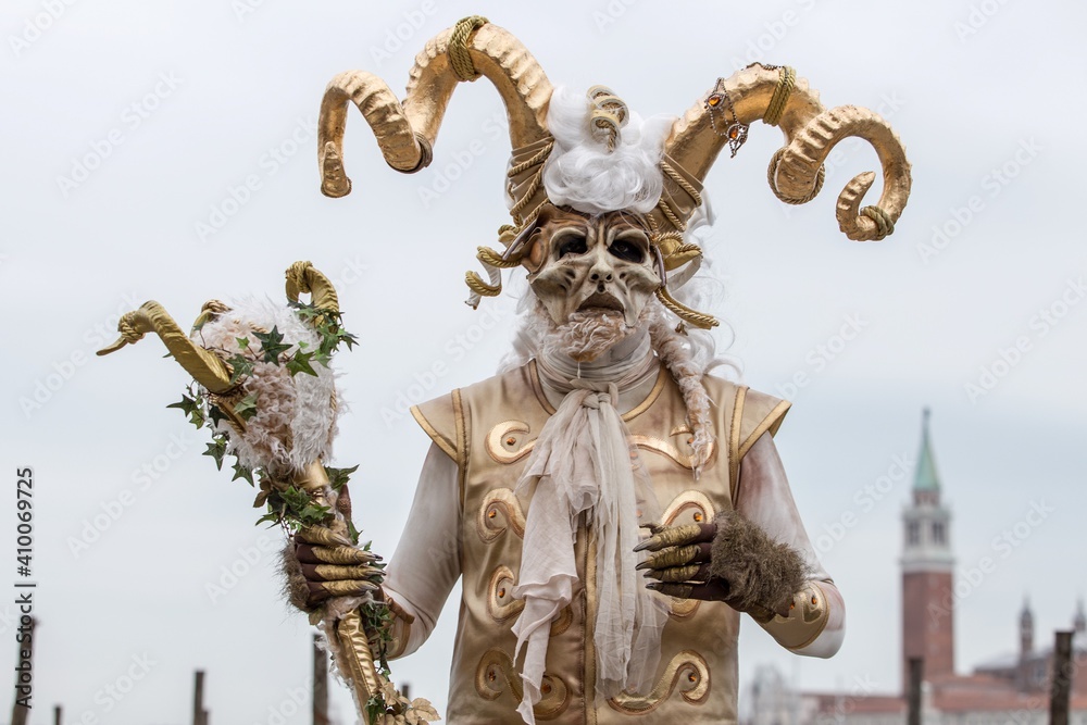 Mask in carnival of Venice Mask in carnival of Venice