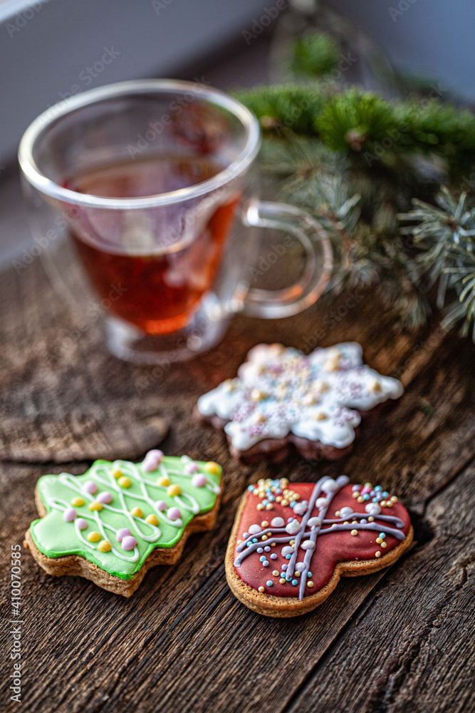Fototapeta premium Tea And Cake