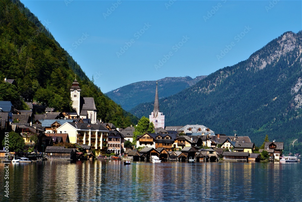 Fototapeta premium Hallstatt, Austria