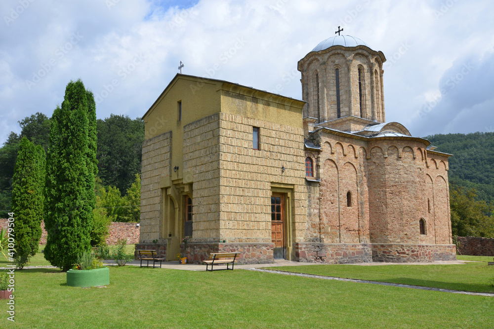 Serbian Orthodox Christian Monastery Sisojevac, Serbia