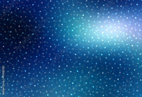 Wallpaper Mural Glittering dark blue festive night background abstract graphic. Torontodigital.ca