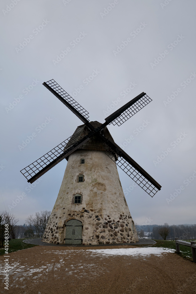 windmill in the country