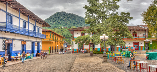 Jardin, Antioquia, Colombia - HDR Image photo
