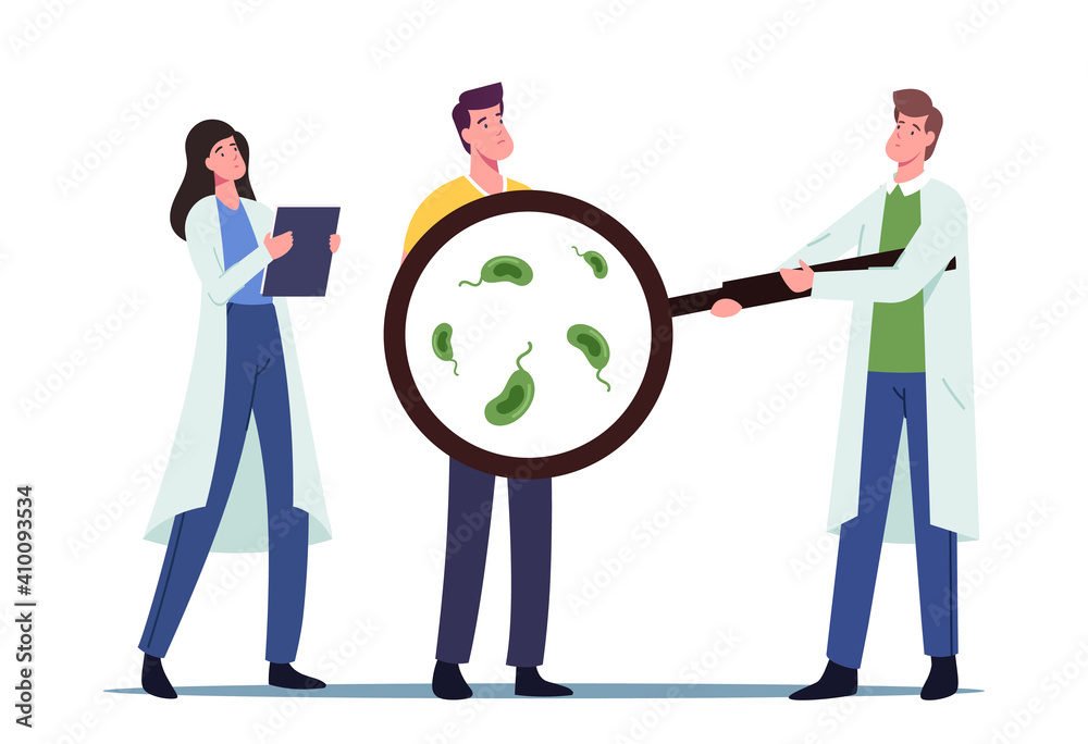 Urology System Sickness, Bladder Inflammation. Patient Visit Urologist. Man with Bacterial Urinary Tract Infection Urology System Sickness, Bladder Inflammation. Patient Visit Urologist. Man with Bacterial Urinary Tract Infection