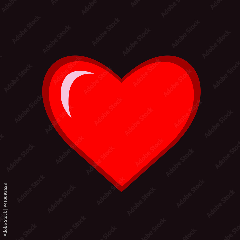 red heart red heart