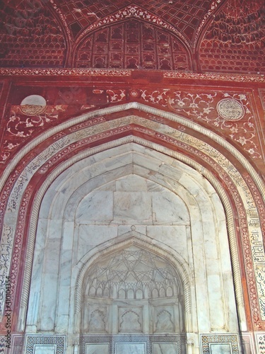 Taj Mahal  UNESCO World Heritage Site  Uttar Pradesh Agra  India