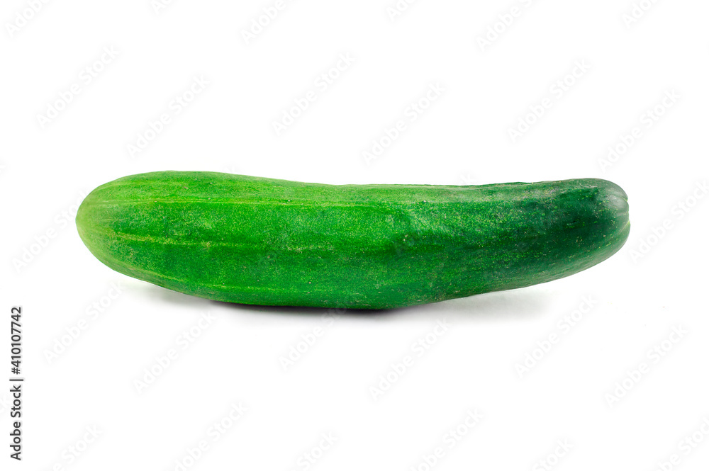 cucumbers on an isolated white background cucumbers on an isolated white background