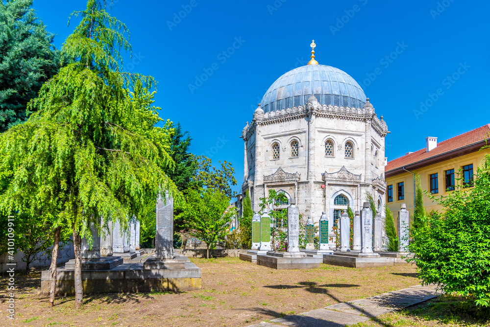 Sultan Resad Tomb view in Istanbul