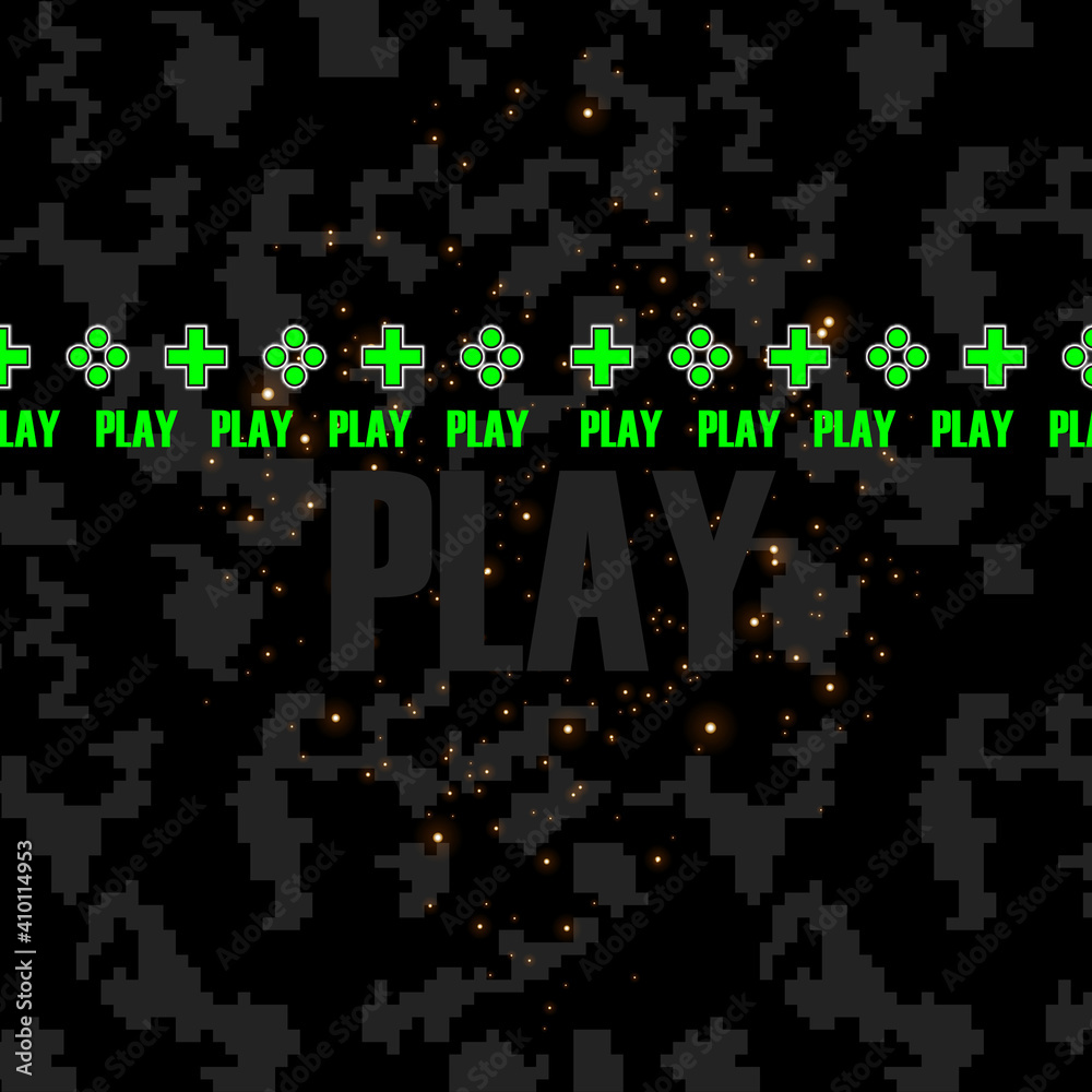 PLAY. Cool wallpapers with game elements and text. Dark backgrounds for winners. Gaming mode on. Video games texts and buttons. Next level brings more fun. PLAY. Cool wallpapers with game elements and text. Dark backgrounds for winners. Gaming mode on. Video games texts and buttons. Next level brings more fun.