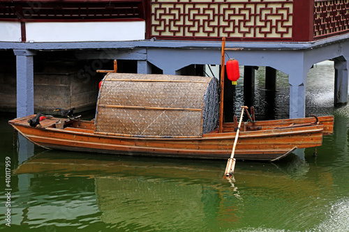 Canvas Print Ancient architecture in Yu Garden,Shanghai,China