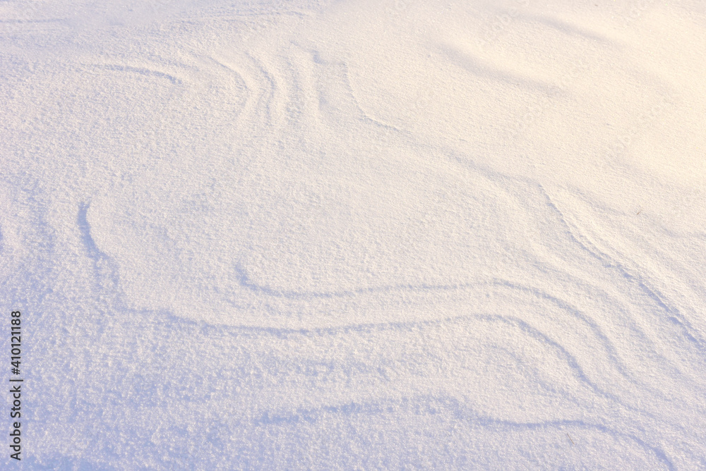 Obraz premium White snow background