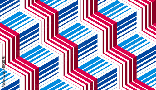 3D stair minimal lined seam...