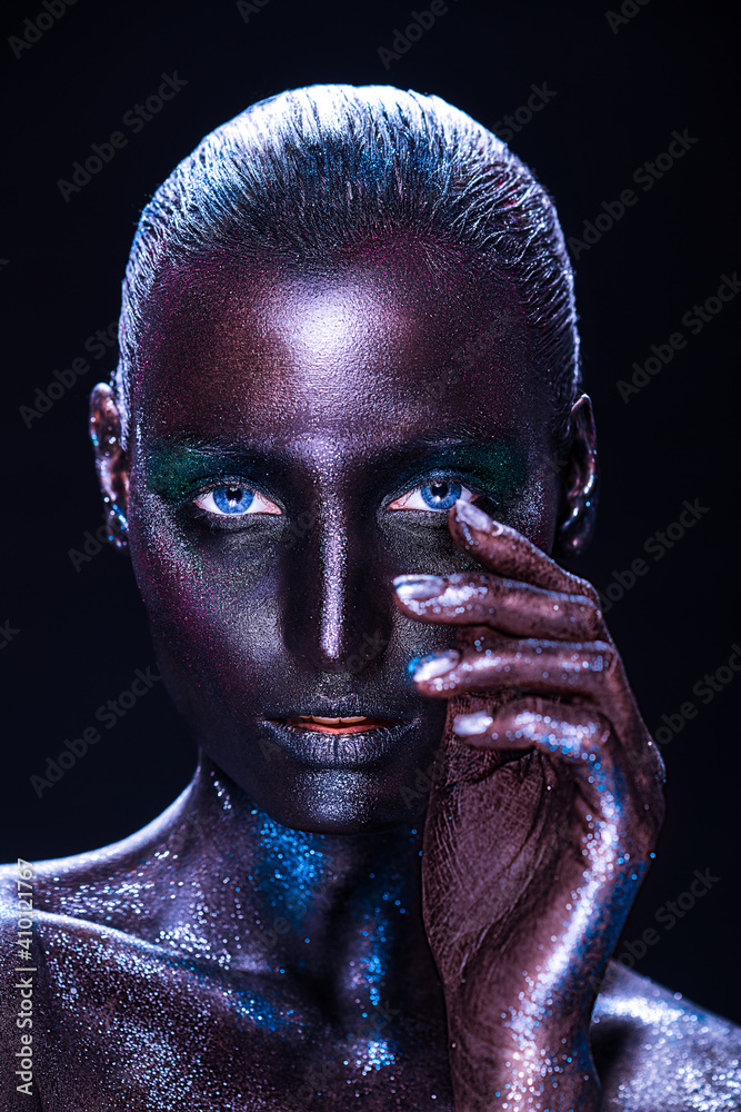 body painting and makeup Stock Photo Adobe Stock