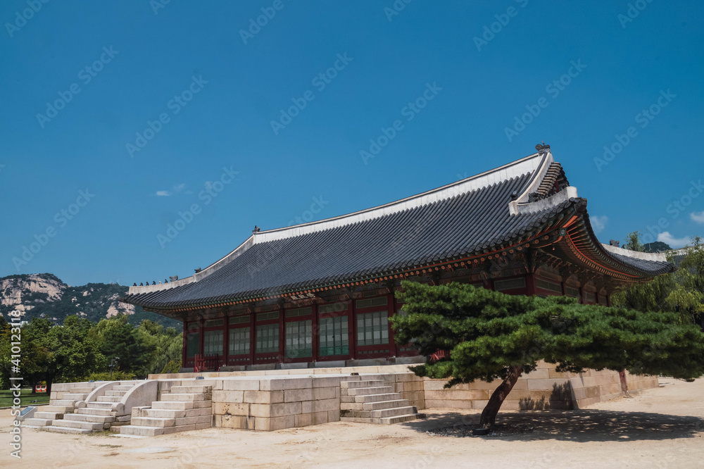 around if Gyeongbokgung Palace in Seoul