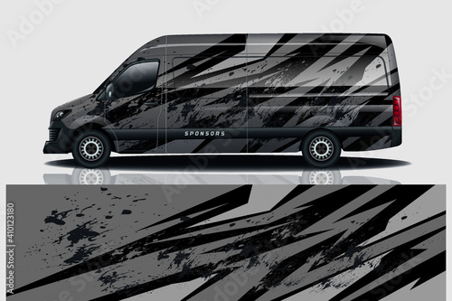 car decal wrap design vector