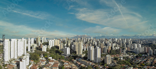 Aerial image of the city of S  o Paulo