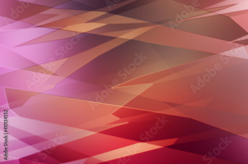 Abstract background. Striped colorful textured geometric wallpaper. Intersecting diagonal shapes pattern graphic. Vibrant design. © Hybrid Graphics